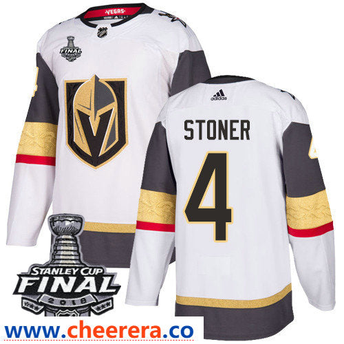 Clayton Stoner Vegas Golden Knights white Away jersey