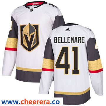 Pierre-Edouard Bellemare Vegas Golden Knights white Away jersey