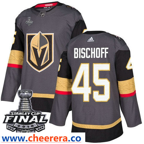 Jake Bischoff Vegas Golden Knights gray Home jersey