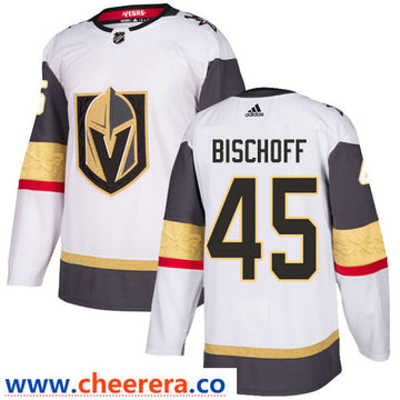 Jake Bischoff Vegas Golden Knights white Away jersey