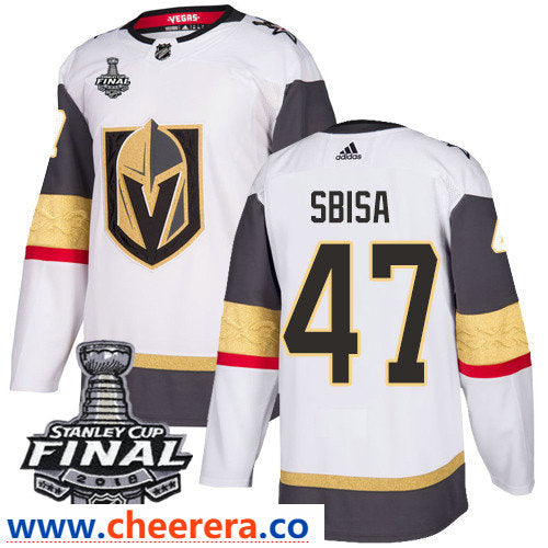 Luca Sbisa Vegas Golden Knights white Away jersey