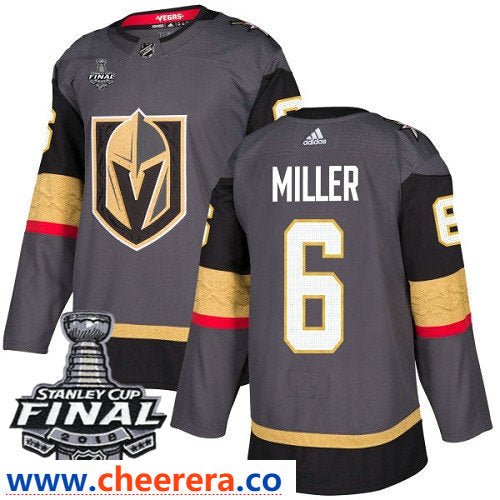 Colin Miller Vegas Golden Knights gray Home jersey