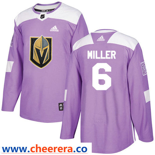Colin Miller Vegas Golden Knights purple jersey