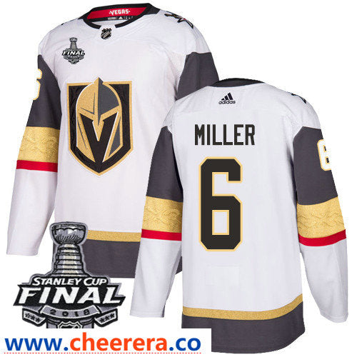 Colin Miller Vegas Golden Knights white Away jersey