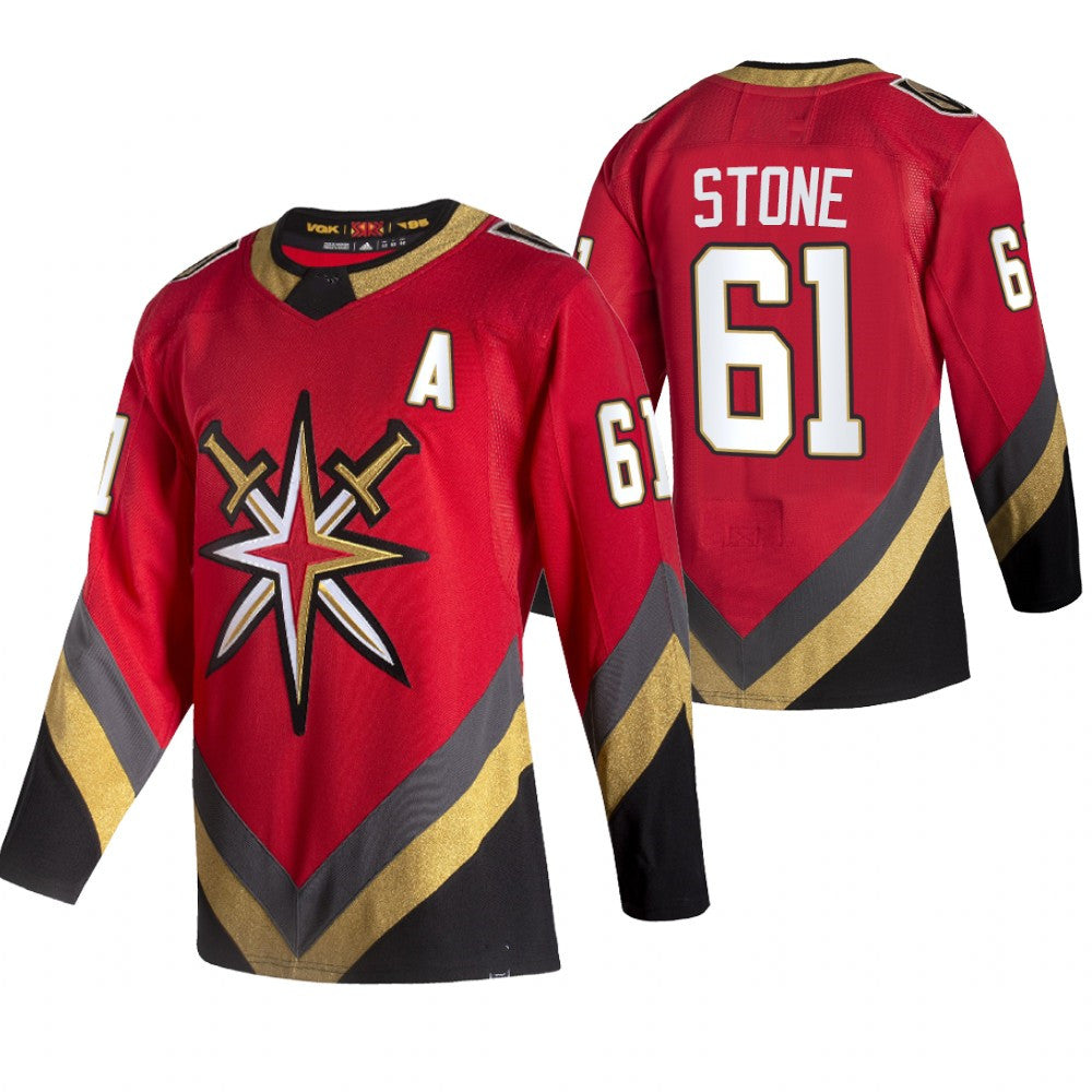 Mark Stone Vegas Golden Knights red Reverse Retro jersey