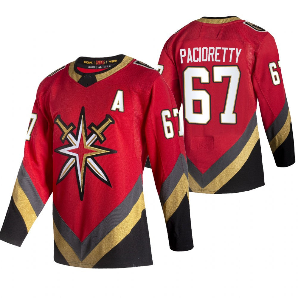 Max Pacioretty Vegas Golden Knights red Reverse Retro jersey