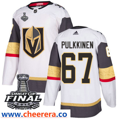 Teemu Pulkkinen Vegas Golden Knights white Away jersey