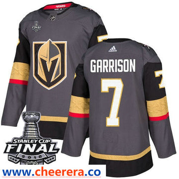 Jason Garrison Vegas Golden Knights gray Home jersey