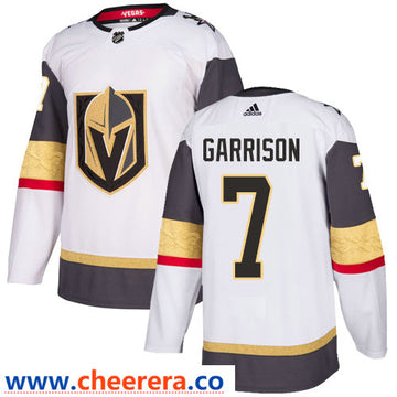 Jason Garrison Vegas Golden Knights white Away jersey