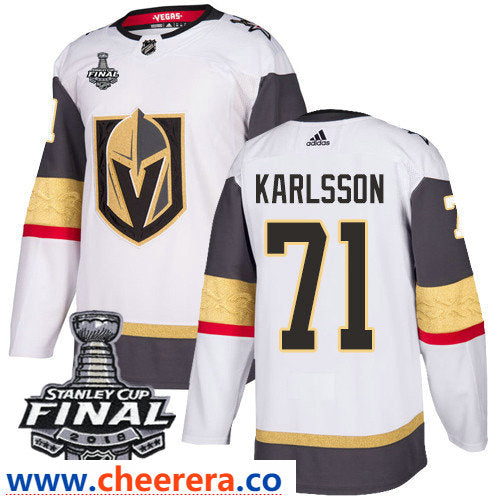 William Karlsson Vegas Golden Knights white Away jersey