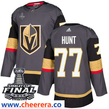Brad Hunt Vegas Golden Knights gray Home jersey