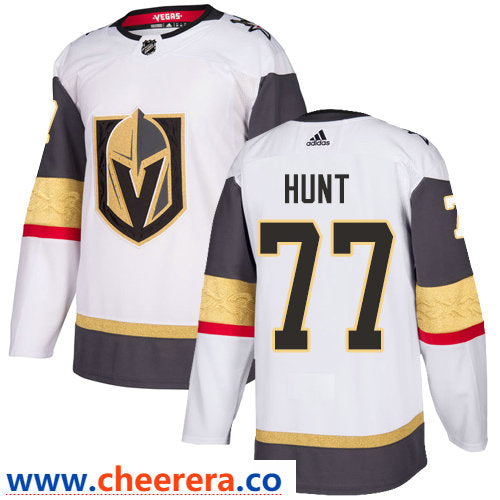 Brad Hunt Vegas Golden Knights white Away jersey