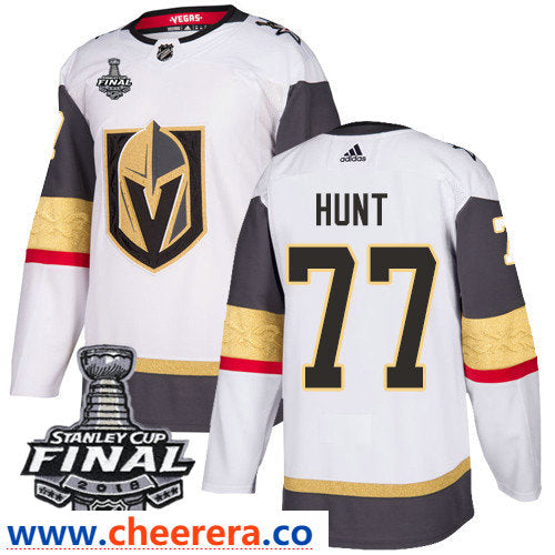 Brad Hunt Vegas Golden Knights white Away jersey