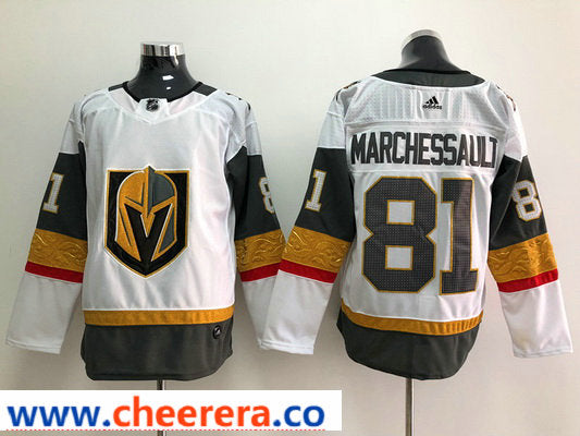 Jonathan Marchessault Vegas Golden Knights white Away jersey