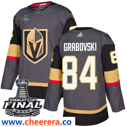 Mikhail Grabovski Vegas Golden Knights gray Home jersey