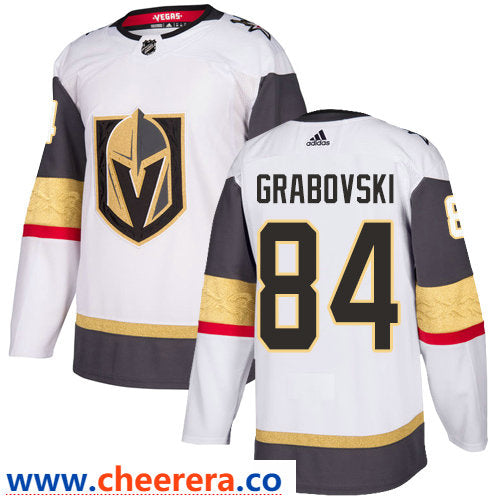 Mikhail Grabovski Vegas Golden Knights white Away jersey