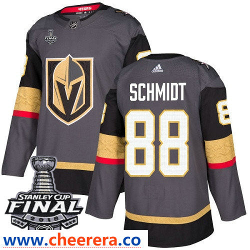 Nate Schmidt Vegas Golden Knights gray Home jersey