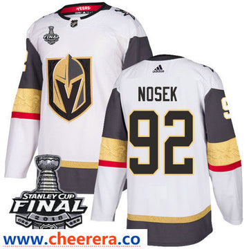 Tomas Nosek Vegas Golden Knights white Away jersey