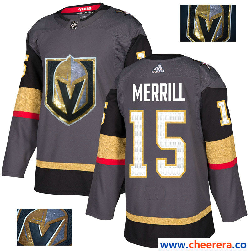 Jon Merrill Vegas Golden Knights gray jersey