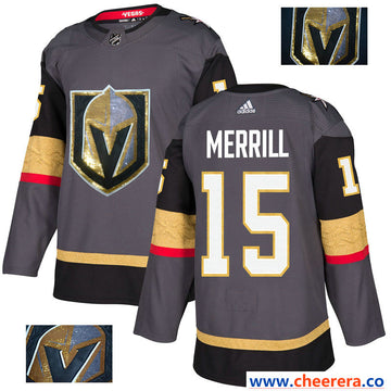 Jon Merrill Vegas Golden Knights gray jersey