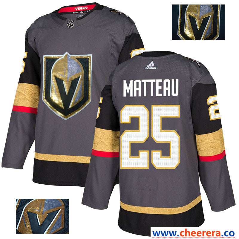Stefan Matteau Vegas Golden Knights gray jersey
