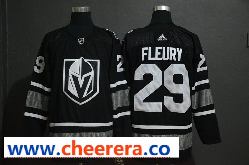 Marc-Andre Fleury Vegas Golden Knights black All-Star jersey