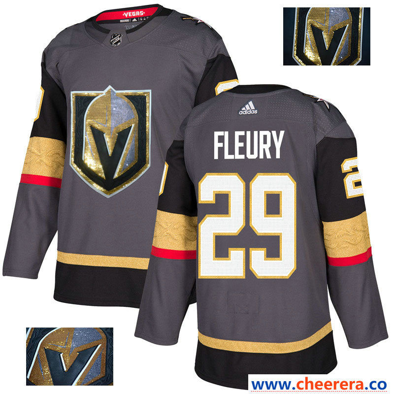 Marc-Andre Fleury Vegas Golden Knights gray jersey