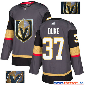 Reid Duke Vegas Golden Knights gray jersey