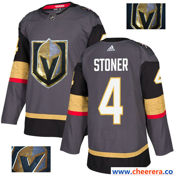 Clayton Stoner Vegas Golden Knights gray jersey