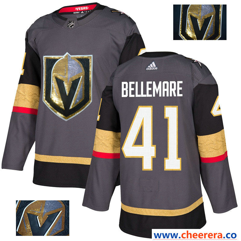 Pierre-Edouard Bellemare Vegas Golden Knights gray jersey