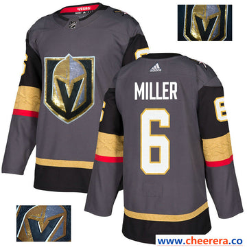 Colin Miller Vegas Golden Knights gray jersey