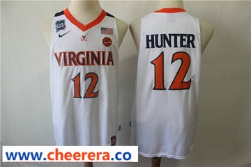 DeAndre Hunter Virginia Cavaliers white jersey