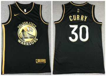 Stephen Curry Golden State Warriors black jersey