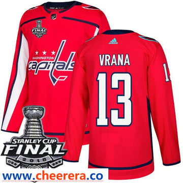 Jakub Vrana Washington Capitals red Home jersey