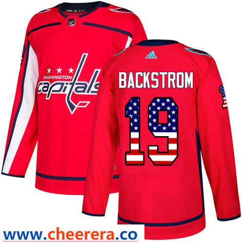 Nicklas Backstrom Washington Capitals red Fashion jersey