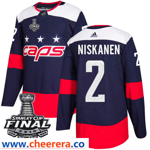 Matt Niskanen Washington Capitals navy Stadium Series jersey