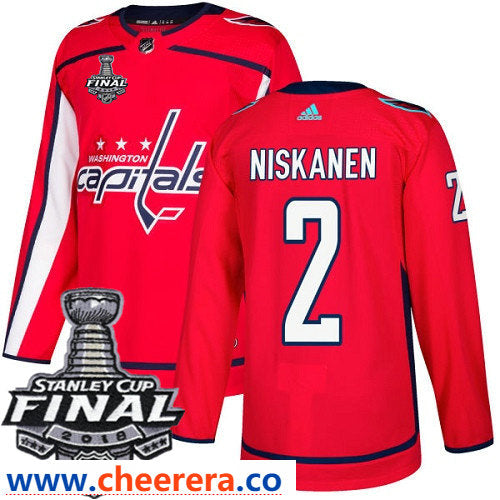Matt Niskanen Washington Capitals red Home jersey