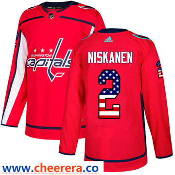 Matt Niskanen Washington Capitals red Fashion jersey
