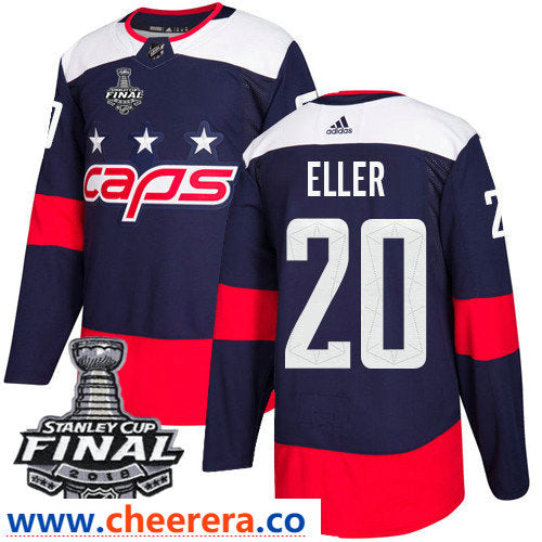 Lars Eller Washington Capitals navy Stadium Series jersey