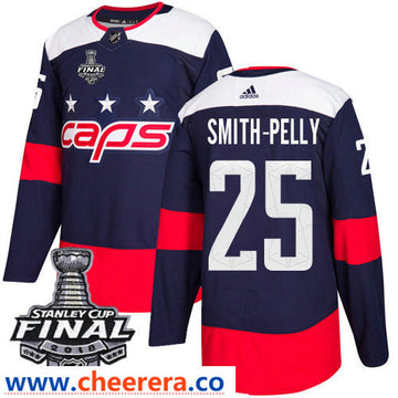 Devante Smith-Pelly Washington Capitals navy Stadium Series jersey