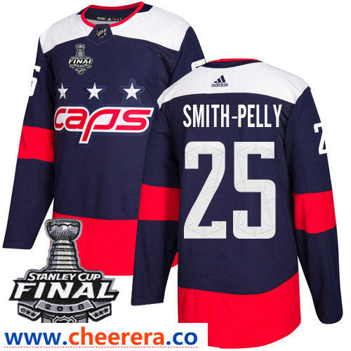 Devante Smith-Pelly Washington Capitals navy Stadium Series jersey