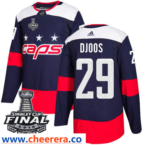 Christian Djoos Washington Capitals navy Stadium Series jersey