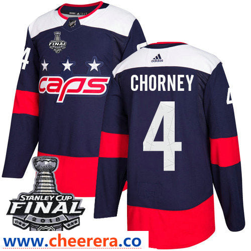Taylor Chorney Washington Capitals navy Stadium Series jersey