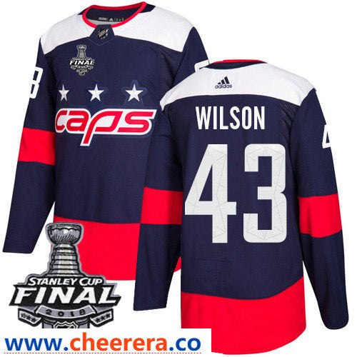 Tom Wilson Washington Capitals navy Stadium Series jersey