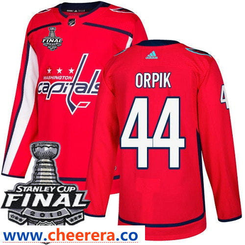 Brooks Orpik Washington Capitals red Home jersey