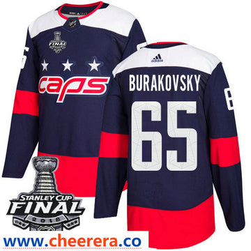 Andre Burakovsky Washington Capitals navy Stadium Series jersey