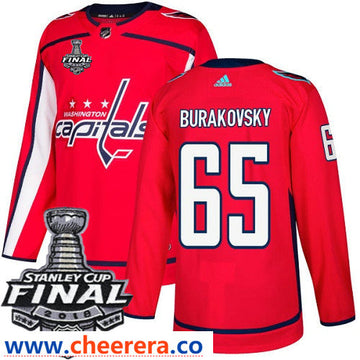 Andre Burakovsky Washington Capitals red Home jersey