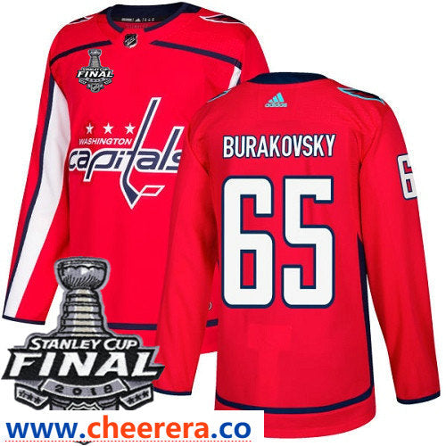 Andre Burakovsky Washington Capitals red Home jersey