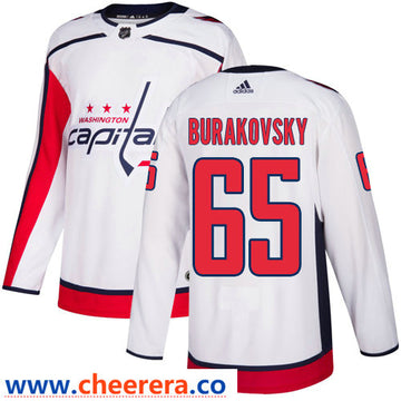 Andre Burakovsky Washington Capitals white Away jersey