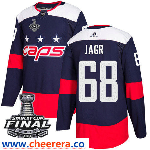 Jaromir Jagr Washington Capitals navy Stadium Series jersey